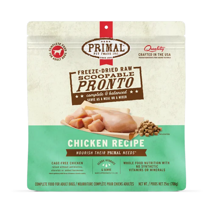 Primal FD Dog Pronto Chicken 7oz