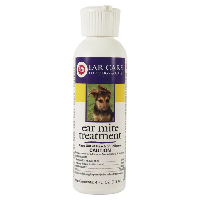 R-7m Ear Mite Treatment For Dogs & Cats 4 Oz