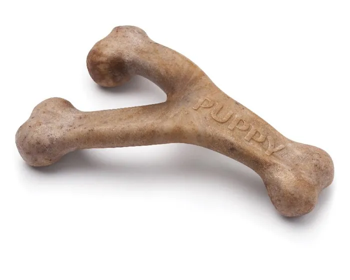 Benebone Puppy Wishbone Bacon Md