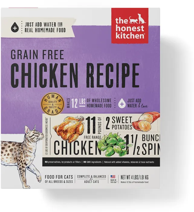 Grain-free Chicken Recipe Dehydrated Cat Food 2-lb