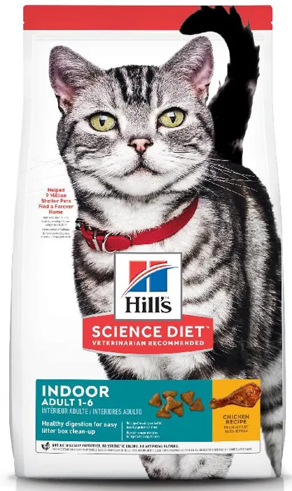 Adult Indoor Chicken Recipe Dry Cat Food 3.5#