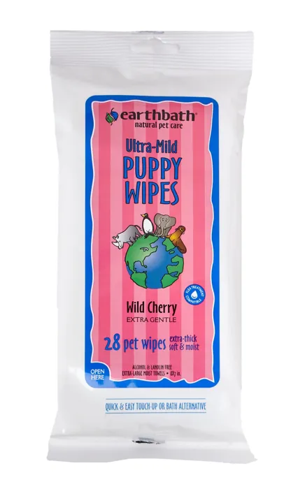 Ultra-mild Puppy Grooming Wipes - 28ct