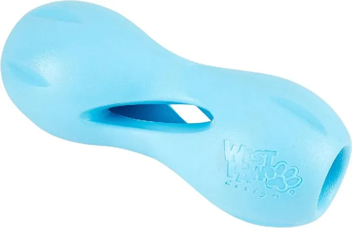 West Paw - Qwizl Treat Toy Blue Lg