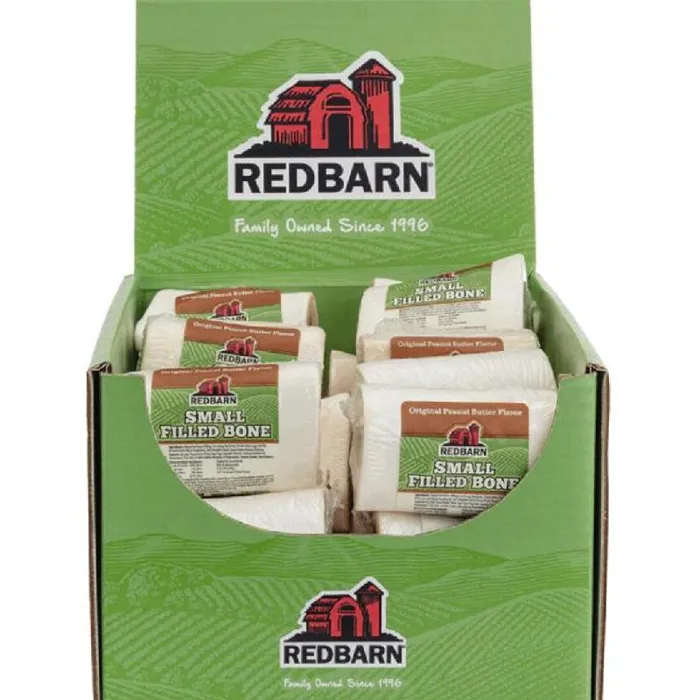 Redbarn Filled Bone Peanut Butter Sm