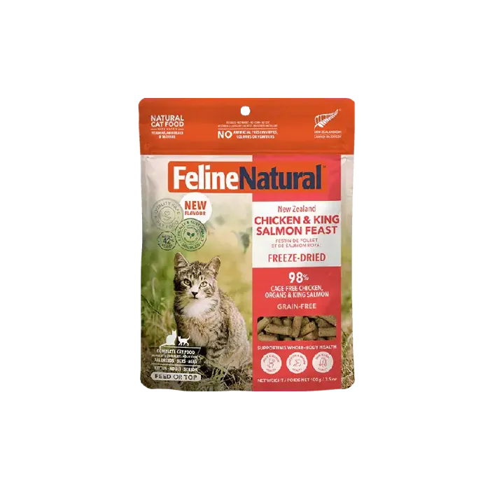 Feline Natural Cat FD Chicken Salmon 3.5oz