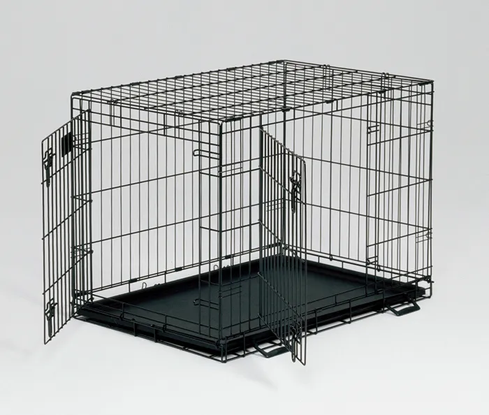 Midwest Life Stages Double Door Crate 36"x24"x27"