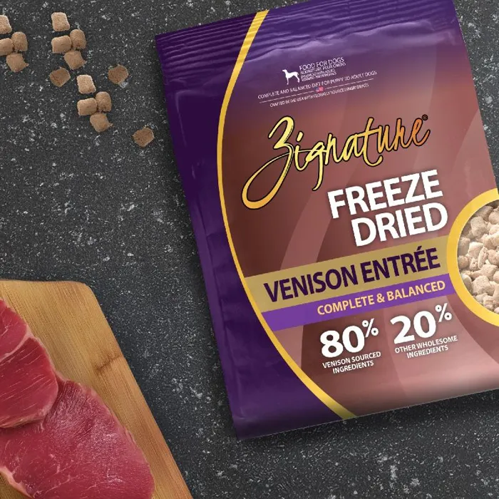 Zignature FD Venison Entree 4oz