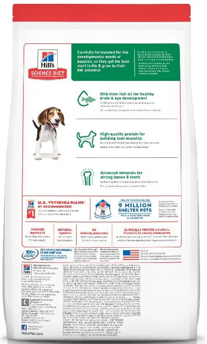 Science Diet Puppy Chicken 15.5#