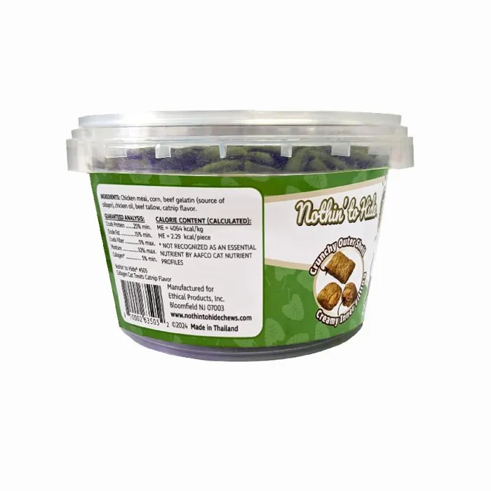 Nth Collagen Cat Treat Catnip 8oztub 505 Ethical 24/cs