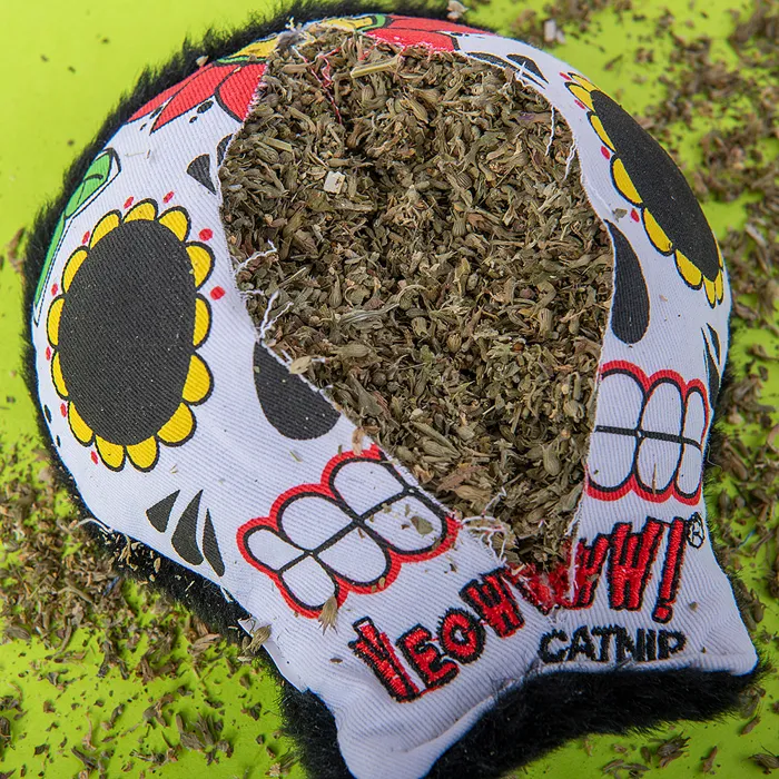 Yeowww! La CAT-rina catnip toy opened contents