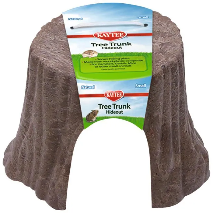 Super Pet Natural Tree Stump Hideout Small