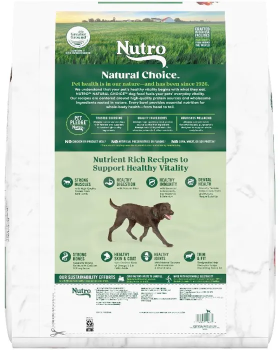 Nutro Lg Breed Lamb &  Rice 30#