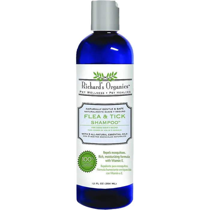 Natural Flea & Tick Shampoo - 12oz