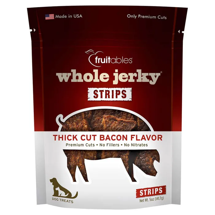 Fruitables Jerky Thick Cut Bacon 85 Oz