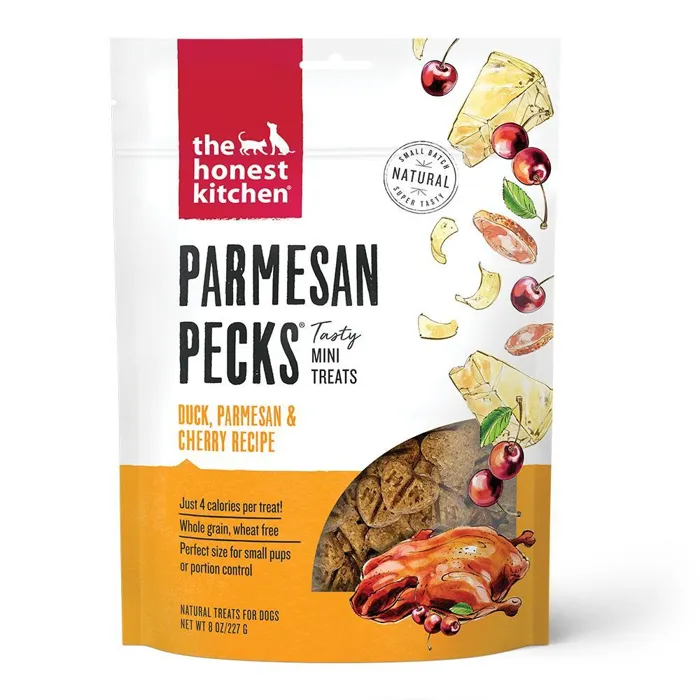 Honest Kitchen Parmesan Pecks Duck/Cherry 8oz